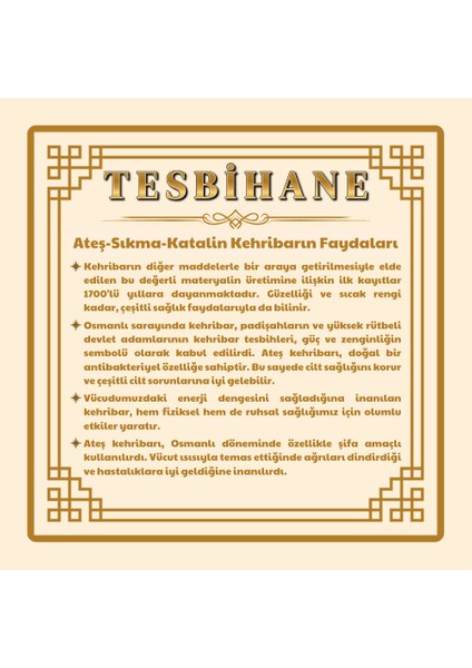 Kararmaz Metal Ayyıldız Püsküllü Küre Kesim Süzme Mavi-Siyah Sıkma Kehribar Tesbih fırsatları