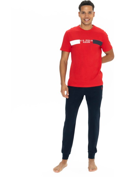 Erkek Kırmızı Pijama Takım