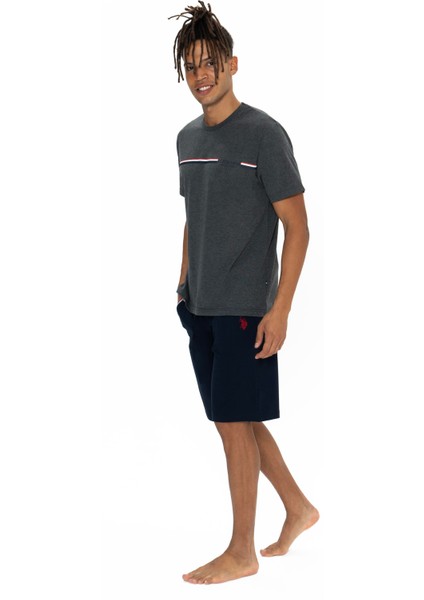 Erkek Antrasit Melanj Şort Takım fiyatları