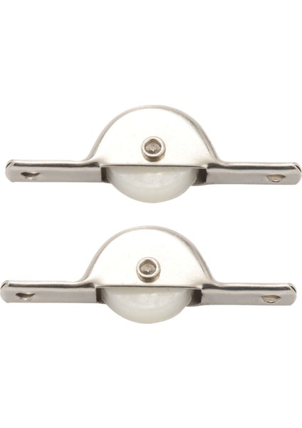 20 Adet Kapı Pencere Dolap Çekmece Kutusu Tek Naylon Sürgülü Makaralı Kasnak Tekerleği (Yurt Dışından)