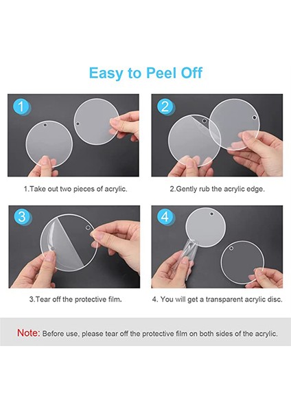 30 Adet Akrilik Anahtarlık 3.5 Inç Daire Boş Delikli Akrilik 0.080 Inç 1/12 Inç Kalın Akrilik Kırmızı Kurdele Noel Için (Yurt Dışından) fırsatları