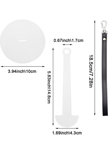 Örgü Tığ Çerçevesi Için Taşınabilir Bilek Iplik Tutucu, Zanaat Severler Için Iplik Dolaşmasını Önler (Yurt Dışından) indirimleri
