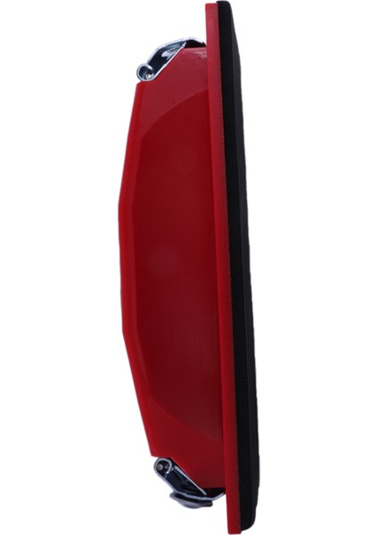 2x Kağıt Kum Zımpara Tutucu El Zımpara Makinesi Kırmızı Siyah (Yurt Dışından) fırsatları