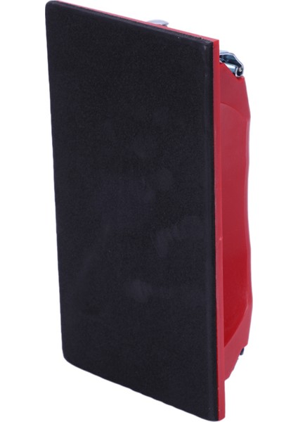 2x Kağıt Kum Zımpara Tutucu El Zımpara Makinesi Kırmızı Siyah (Yurt Dışından) indirimleri