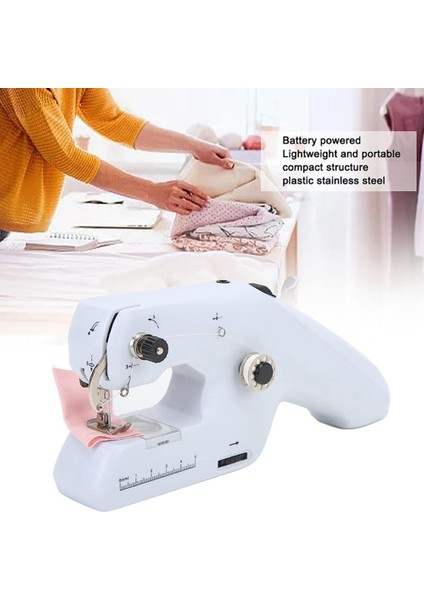 Otomatik El Dikiş Makinesi, Mini Taşınabilir Dikiş Makinesi Akülü Dikiş Makinesi Yetişkin Dıy Ev Dikiş Aracı C (Yurt Dışından) fırsatları