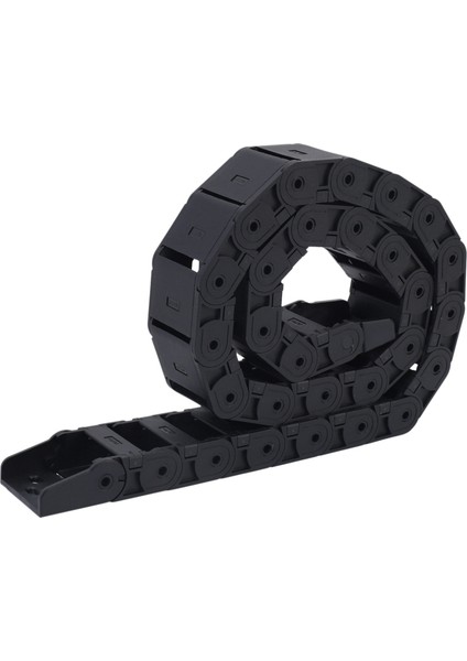 2x 18MM x 37MM Siyah Esnek Yarı Kapalı Kablo Çekme Zinciri 1m 39,4 Inç (Yurt Dışından) fiyatları