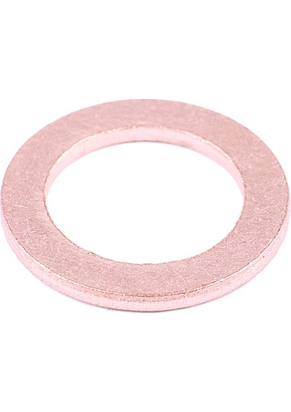 100 Adet 12MM x 18MM x 1.5mm Bakır Düz Yıkama Halkası Sızdırmazlık Parçaları (Yurt Dışından)