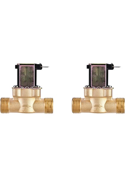 2x Su Vanası Anahtarı G3/4 Inç Pirinç Solenoid Valf AC220V Su Isıtıcı Için (Yurt Dışından)
