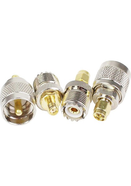 8 Adet/takım Uhf SL16 PL259 SO239 Sma Erkek Fiş Dişi Jack Rf Konnektörü Test Dönüştürücü (Yurt Dışından) fiyatları