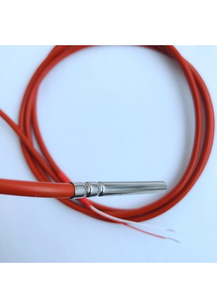4x 2 Telli PT1000 Sıcaklık Sensörü Termistör Silikon Jel Kaplamalı 1.5 Metre Probu 45MM x 5mm -50-180 Santigrat Rtd'ler (Yurt Dışından) fırsatları
