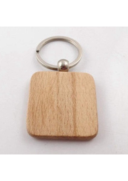 100 Adet Dıy Boş Ahşap Anahtarlık Kare Oyma Anahtarlık Ahşap Anahtarlık Yaklaşık 40X40 mm (Yurt Dışından) indirimleri