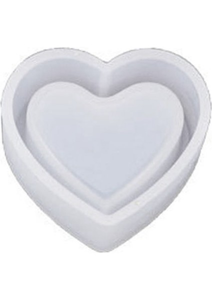 3 Adet Kristal Epoksi Reçine Kalp Şeklinde Kutu Içi Boş Kolye Kitap Ayracı Silikon Kalıp El Yapımı Dıy El Sanatları Yapma Araçları (Yurt Dışından) indirimleri