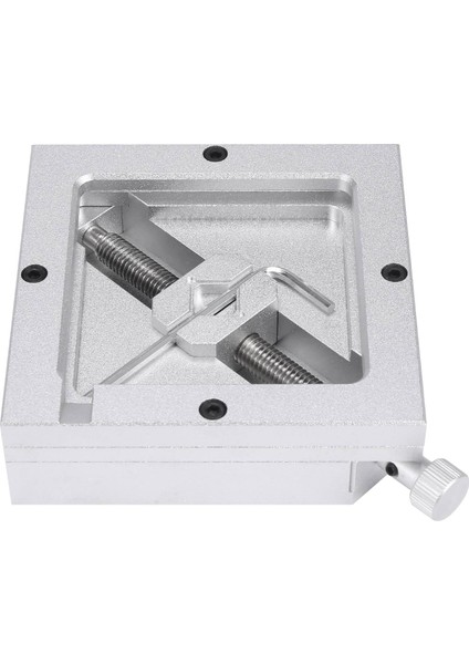 90MM Gümüş Bga Reballing Istasyonu Şablonlar Şablon Tutucu Fikstürü Jig Pcb Çip Lehimleme Rework Onarımı (Yurt Dışından)