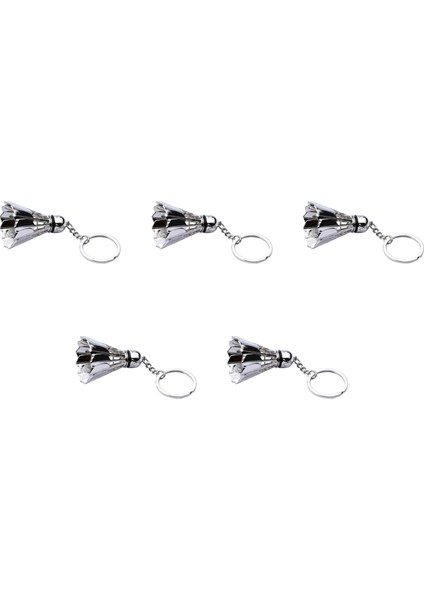 5x Metal Badminton Anahtarlık Üç Boyutlu Badminton Turnuvası Hatıra Anahtarlık Kolye Spor Spor Kolye (Yurt Dışından) indirimleri