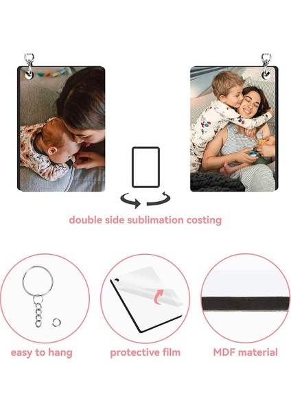 30 Takım Akrilik Anahtarlık Boşlukları Akrilik Anahtarlık Daireler Boşluklar Temizle Yuvarlak Diskler Süsler Delikli (Yurt Dışından) fırsatları