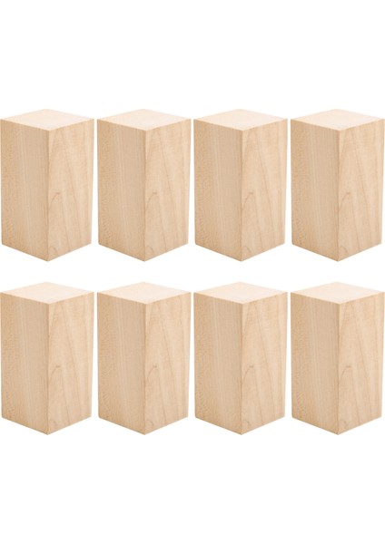 Ihlamur Ağacı Oyma Blokları 4 x 2 x 2 Inç, Whittling Ahşap Oyma Blokları Yetişkinler Yeni Başlayanlar Veya Uzman (Yurt Dışından) modelleri