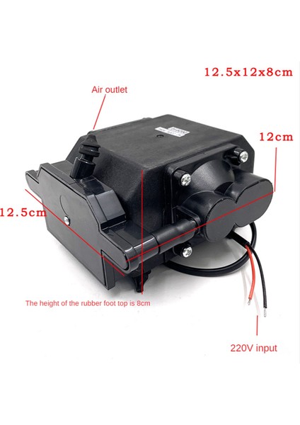 Sıcak Hava 850 Pompa Hava Kompresörü Mikro Tip Hava Kompresörü 220V Fan Sıcak Hava Kaynak Masası Adanmış (Yurt Dışından) fiyatları