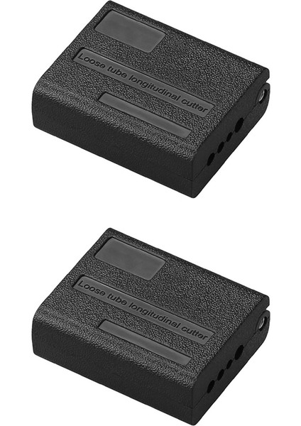 2x Fiber Optik Gevşek Tüp Fiber Optik Kablo Ayırıcı Fiber Optik Aracı Boyuna Tüp Gevşek Tüp Kazıyıcı 1.5-3.3mm (Yurt Dışından)