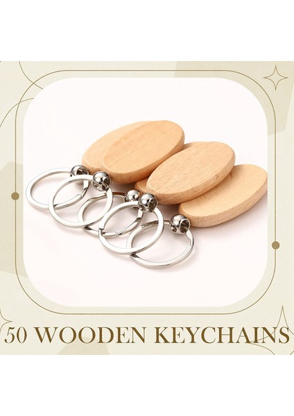 50 Adet Ahşap Anahtarlık Oval Ahşap Gravür Boşlukları Bitmemiş Ahşap Anahtarlık Anahtar Etiketi Dıy Hediye El Sanatları Için (Oval) (Yurt Dışından) modelleri