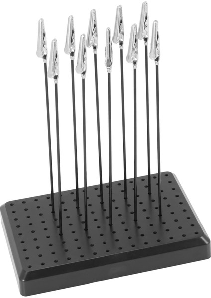 9X14 Delik Boyama Standı Tabanı ile 20 Adet Metal Timsah Klip Sopa Modelleme Aracı Set Oyuncaklar Hobiler Aksesuarları (Yurt Dışından) modelleri