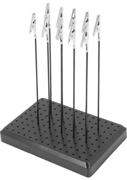 9X14 Delik Boyama Standı Tabanı ile 20 Adet Metal Timsah Klip Sopa Modelleme Aracı Set Oyuncaklar Hobiler Aksesuarları (Yurt Dışından) fırsatları