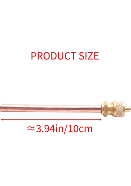 20 Valf 1/4 Inç Sae x 1/4 Inç Od x 4 Inç Gövde Çekirdek Ac Soğutma (Yurt Dışından) modelleri