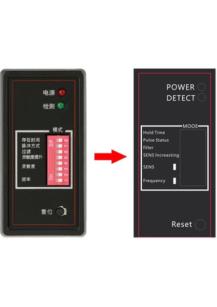 Otopark Için 2x PD132 Tek Kanallı Endüktif Araç Döngü Dedektörü (Yurt Dışından) fırsatları