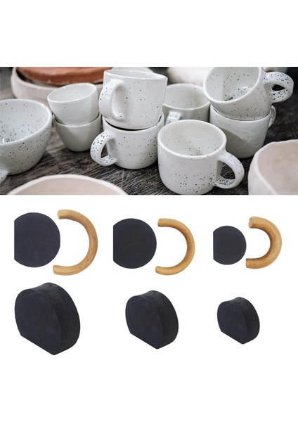 Kil Için 24 Adet Çömlekçilik Kupa Kolu, Küçük Bardaklar Için Küçük Kupa Kolu Formları, Çömlekçilik Için Kupa Kolu Yapma Aracı (Yurt Dışından) fırsatları