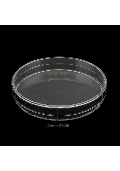 80 Paket 90MM Plastik Kapaklı, Şeffaf Steril Tabak, 200 Plastik Transfer Pipetli Tabaklar(3ml) (Yurt Dışından)