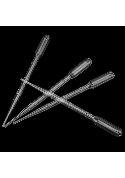 80 Paket 90MM Plastik Kapaklı, Şeffaf Steril Tabak, 200 Plastik Transfer Pipetli Tabaklar(3ml) (Yurt Dışından)