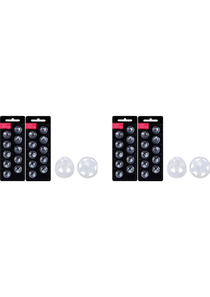 Minifit Açık Havalandırmalı Kubbeler Için Işitme Cihazı Kubbeleri: 4 Paket (8 Mm), Işitme Cihazı Malzemeleri Için Evrensel Kubbeler (Yurt Dışından)
