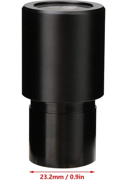 10X Mikroskop Mercek Geniş Açı Optik Lensler Adaptör Alanı 18MM Profesyonel Oküler Lens Standart (Yurt Dışından)