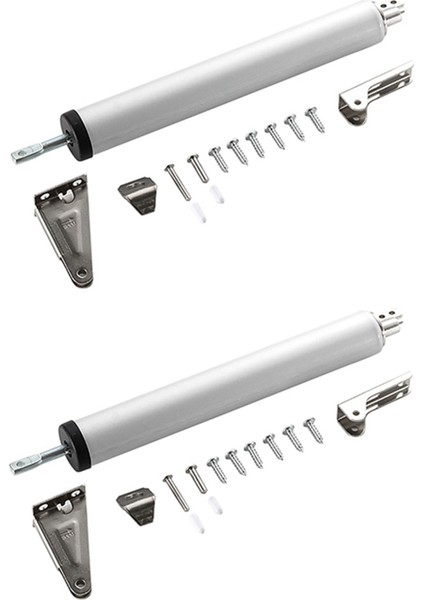 2x Basit Kapı Kapatıcı Sessiz Pnömatik Hidrolik Tampon Otomatik Ev Kapı Kapanış Artefakt Mobilya Donanım (Yurt Dışından)