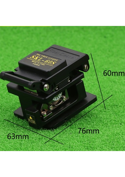 -60S Fiber Cleaver Kablo Kesici 3-In-1 Deri Optik Kablo Kuyruk Atlama Için Optik Fiber Fikstürü (Yurt Dışından) indirimleri