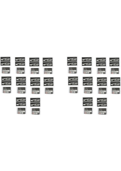 20 Takım BL1830 Etiket Lityum Iyon Pil 18V 6.0AH Etiket Etiketi 18V Pil Için Uygun Logo (Yurt Dışından)