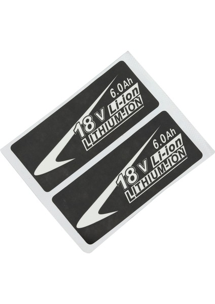 20 Takım BL1830 Etiket Lityum Iyon Pil 18V 6.0AH Etiket Etiketi 18V Pil Için Uygun Logo (Yurt Dışından) fırsatları