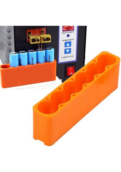 18650 Fikstür Tek Sıralı Çift Taraflı Punta Kaynak Lityum Paket Lehimleme Için Sabit Fikstür 6 Bölümlü,многоцелевой Пакет (Yurt Dışından) indirimleri