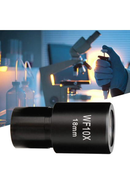 2 Adet WF10X Geniş Alan Mercek Biyolojik Mikroskop Optik Lens Mercek Geniş Açı 23.2mm Montaj Boyutu (Yurt Dışından)