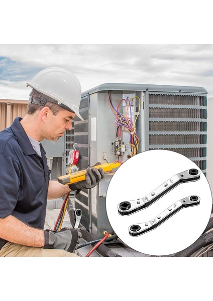 Hava Soğutma Aletleri ve Ekipmanları Onarım Araçları Için Klima Valfı Cırcır Anahtarı Adaptör Kiti (Yurt Dışından) fiyatları