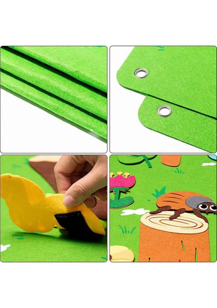 Keçe Tahta Çocuk Eğitimi Fen Öğretimi Öğrenme Eğitim Panosu Okul Öncesi Eğitim Çocuk Öğretim Yardımcıları (Yurt Dışından) indirimleri