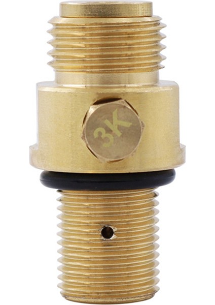 2x M18X1.5 Co2 Valf Adaptörü Değiştirilebilir Transverter Soda Makinesi Değiştirilebilir Valf Için Uygun, CGA320 Için (Yurt Dışından)
