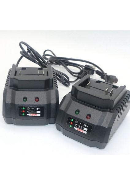 Lityum 18V 21V Pil Için Şarj Cihazı Akülü Matkap Açılı Taşlama Elektrikli Üfleyici Elektrikli El Aletleri Için Geçerlidir Ab Tak (Yurt Dışından) fırsatları