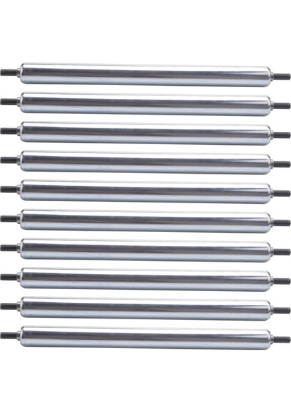 10 Adet 25MM x 300MM Karbon Çelik Montaj Hattı Konveyör Rulosu (Yurt Dışından)