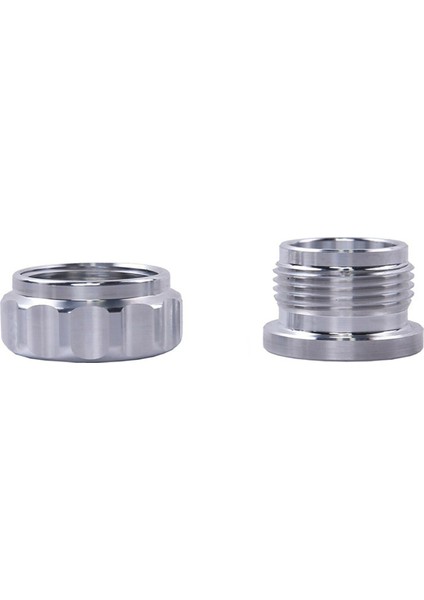 5 Adet 2 Inç 51MM Alüminyum Alaşımlı Doldurma Boyuna Kaynaklı ve Otomobil Parçaları Modifiye Yakıt Deposu Kapağı Gümüş (Yurt Dışından)