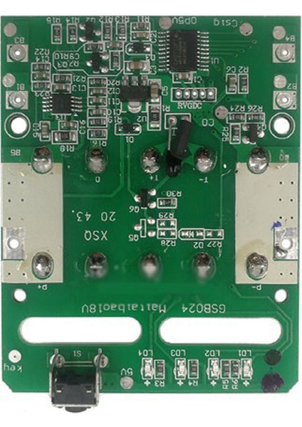 18V Lityum Pil Rafı Için Şarj Koruma Devre Kartı Pcb Kartı (2 Adet) (Yurt Dışından)