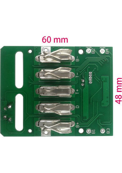 18V Lityum Pil Rafı Için Şarj Koruma Devre Kartı Pcb Kartı (2 Adet) (Yurt Dışından)