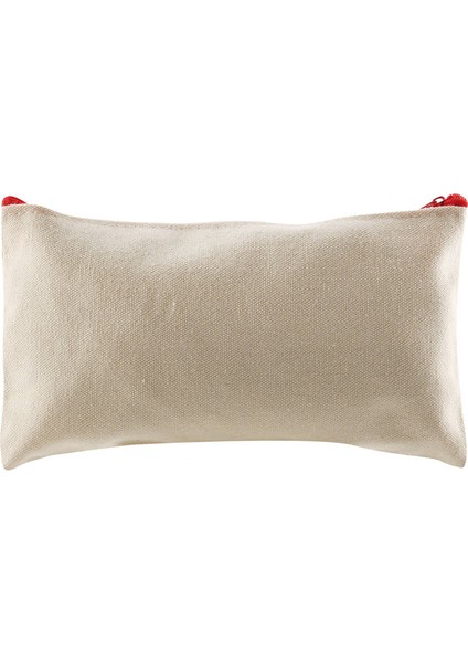 12 Paket Boş Kanvas Makyaj Çantası, Çok Renkli Fermuarlı Toplu Kozmetik Çantaları, Kanvas Fermuarlı Kalem Kutusu Kılıfı, Dıy Zanaat (Yurt Dışından)