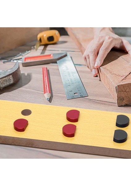 4 Adet Alüminyum Alaşımlı Tezgah Köpek Kelepçesi T-Track Ağaç Işleme Tezgahı Konumlandırma Planya Fişi 20MM Köpek Deliği (Kırmızı) (Yurt Dışından) modelleri