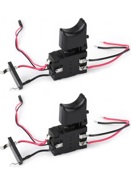 2 Adet Elektrikli Matkap Kontrol Anahtarı Dc 7.2 V-24 V 16A Akülü Matkap Tetik Anahtarı Hız Kontrol Düğmesi Elektrikli El Aletleri Için (Yurt Dışından)