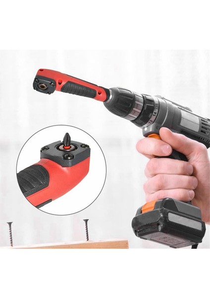 1/4 Direksiyon Köşe Matkap Elektrikli Tornavida 10 Toplu Sağ Açılı Köşe Operasyon Aracı (Yurt Dışından) fırsatları